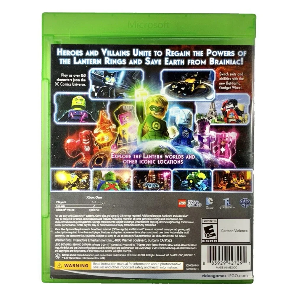 Lego Batman 3:Beyond Gotham 2014 Microsoft Xbox One WB Games Tested